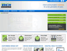 Tablet Screenshot of businessdatainc.com